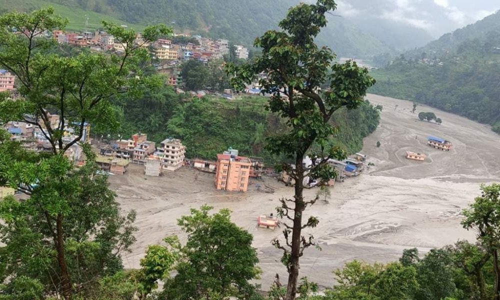 Melamchi sees rise in water level; safety alerts issued