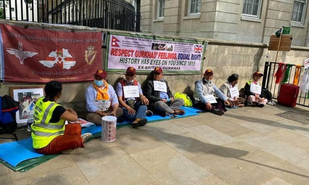 British police remove hunger strikers’ tents near PM’s residence