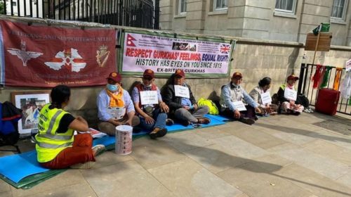 UK opposition party expresses solidarity for ex-Gurkhas’ hunger strike