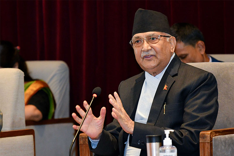 UML’s candidate to become the next president: Chairperson Oli