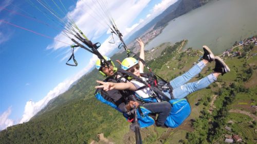 ‘Paragliding’ attracts domestic tourists