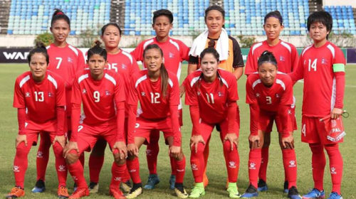 Nepali Women Football Team returns home