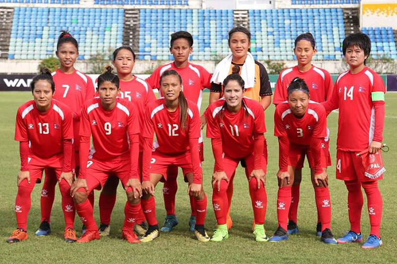 Nepali Women Football Team returns home