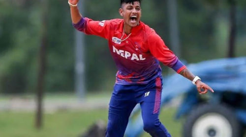 Sandeep’s 6 for 11 helps Nepal win series