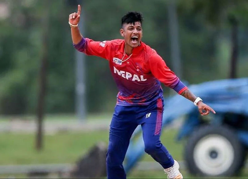 Sandeep’s 6 for 11 helps Nepal win series