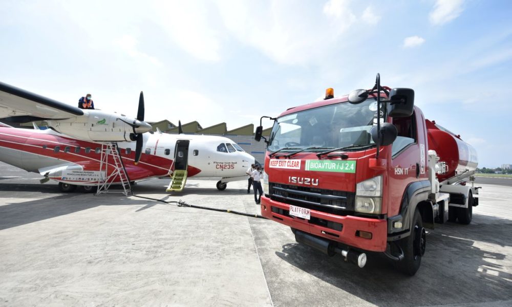 Indonesia conducts flight test using biofuel