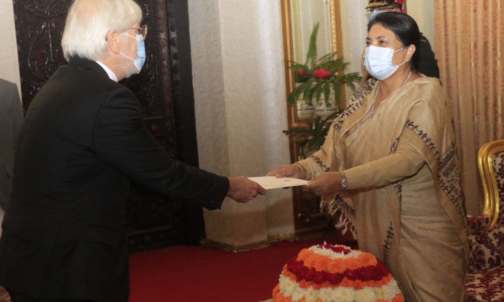4 new ambassadors to Nepal present letters of credence