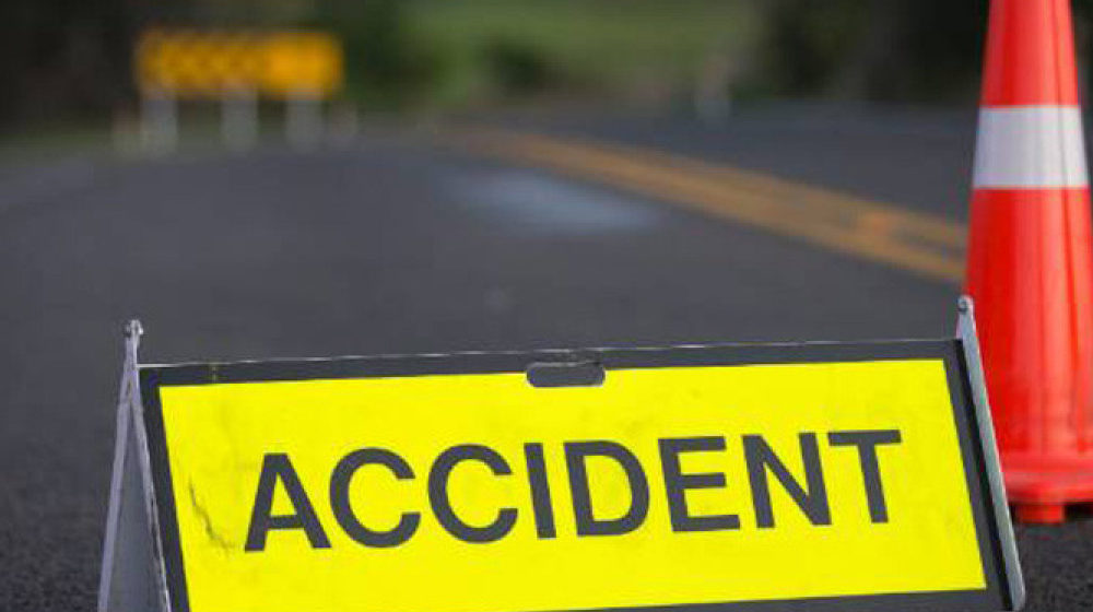 Pedestrian dies in road accident