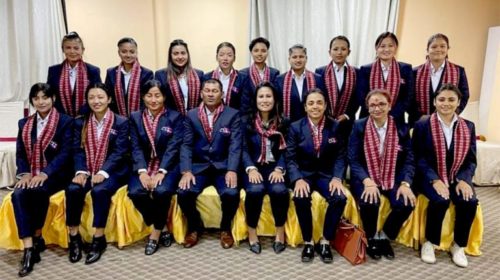 National women’s cricket team leaves for Qatar