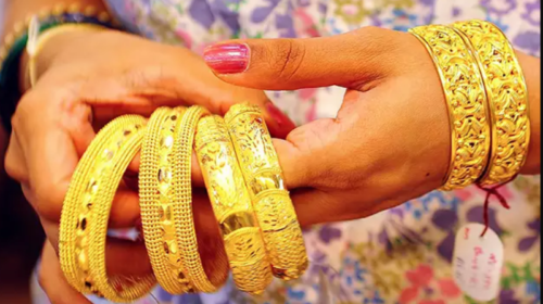 Gold price up by Rs 100 per tola today
