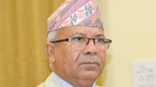 Chairman Nepal bats for respect, dignity of labour