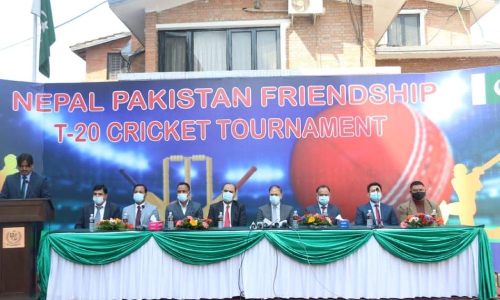 Ambassador inaugurated T20 Cricket Trophy .