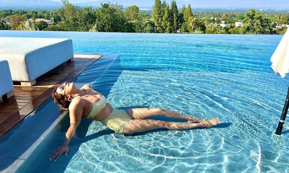 Priyanka Chopra shares steamy poolside pictures
