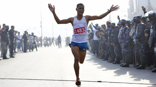 Parki and Pachai win Kantipur Half Marathon title