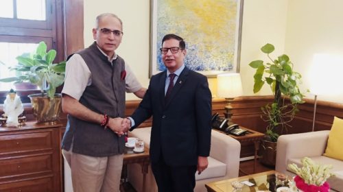 Nepali Ambassador met with Indian Foreign Secretary