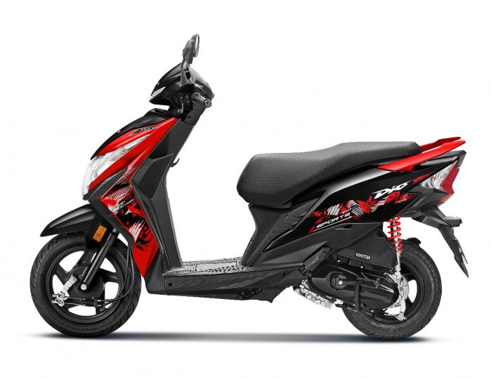 Honda Launches The Dio Limited Edition Sports Model In India￼
