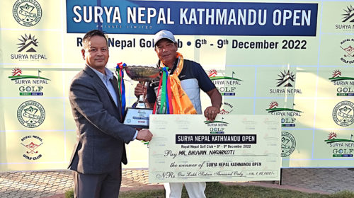 Bhuvan wins Surya Nepal Kathmandu Open