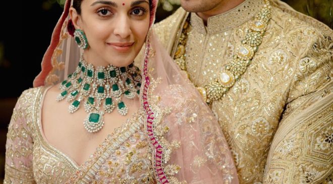 Wedding pictures of Sidharth and Kiara
