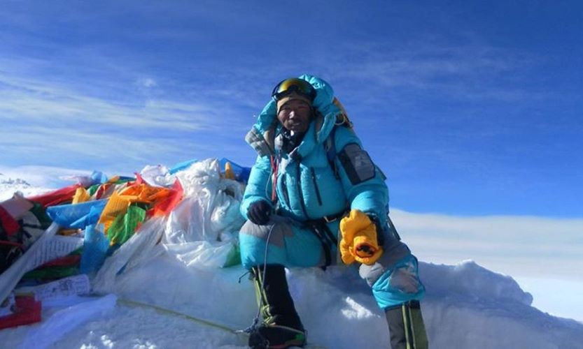 Kami Rita Sherpa’s 27th success on Mt. Everest