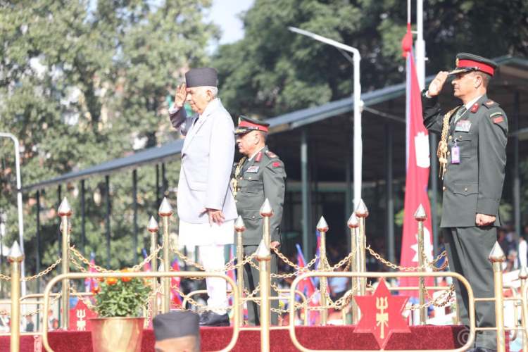 President Paudel attends main ceremony of Constitution Day