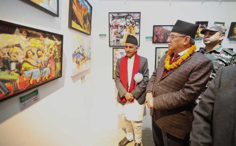 International harmony promoted through art, PM Prachanda says